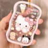 Cute Cartoon Access Card Protective Cover Slide ID Card Cover
