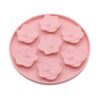Rose Shaped Pet Lick Pads Dogs Silicone Slow Eating Mat