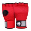 LASTSTAND Half Finger Gel Boxing Gloves Sanda Wrist Guard Bandage