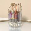Large Capacity Rotating Makeup Brush Holder Cosmetic Organizer Lipstick Eyebrow Pencil Holder