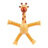 Telescopic Suction Cup Giraffe Funny Hundred Change Children Cartoon Educational Toy