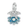 S925 Sterling Silver Openable and Closable Hollow Three-dimensional Scallop Bead Pendant