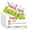2packs 5x9cm Children Toy Reward Incentive Cards