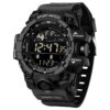 SANDA Outdoor Sports Watch Simple Multifunction Electronic Watch
