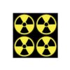 Waterproof Radiation Identification Stickers For Mobile Phones Computers