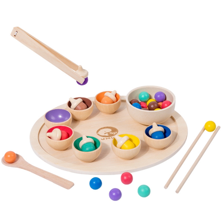 UMUL Toys Montessori Baby Early Learning Color Classification Matching Children Educational Toy Teaching Aids