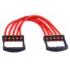 5 Resistance Tubes Chest Expander Pectoral Exercise Puller Arm Strength Trainer Detachable Pull Rope Fitness Equipment