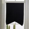 Simple No-Punch Sunshade Window Curtain Self-Adhesive Pleated Bedroom Home Privacy Blackout Curtain