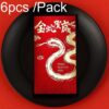 Snake Year Hot Stamping New Year Red Envelope Spring Festival Red Envelope