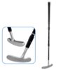 43-90cm Golf 3-section Telescopic Putter Two-way Left and Right Hand Practice Putting