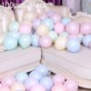 100pcs /Pcak Thickened Macaron Color Balloons Macaron Latex Decoration Wedding Birthday Party Balloons