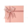 Bow Ribbon Paper Box Lipstick Perfume Cosmetic Gifts Package Box with Lid Birthday Wedding Gift Case