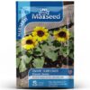 MARSEED Balcony Dwarf Sunflower Seeds Potted Ornamental Flowers Edible Sunflower Seeds, New / Old Packaging Ships Randomly
