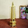 Electroplated Metal Crafts Wenchang Tower Model Decoration