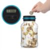 1.8L HKD Money Bank Countable Coin Storage Jar