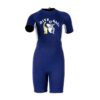 DIVE & SAIL 2.5MM Short Sleeve One-piece Warm Kids Wetsuit Snorkeling Cold Resistant Swimsuit