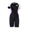 DIVE & SAIL 2.5MM Short Sleeve One-Piece Warm Kids Wetsuit Snorkeling Cold Resistant Swimsuit