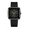 OURSTART Temperament Simple Alloy Silicone Quartz Watch