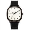 OURSTART PD684 Casual Digital Suede Belt Quartz Watch