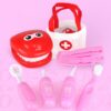 9 PCS / Set Pretend Play Toy Dentist Medical kit Educational Role Play Simulation Learing Toys for Children Kids