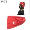 3 PCS Headband Sports Yoga Knitted Sweat-absorbent Hair Band with Mask Anti-leash Button