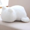 Plush Cat Toy Children Cat Back Shadow Shape Gift Toy Home Decoration Soft Pillow