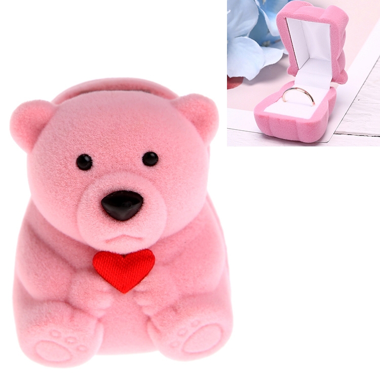 Cute Bear Ring Jewllery Gift Boxes