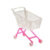 3 PCS Plastic Doll Simulation Trolley Shopping Cart Toy Children Birthday Gift
