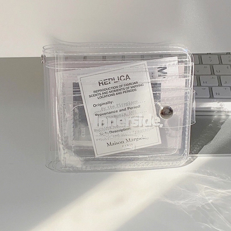 Transparent Simple PVC Coin Purse Small Card Bag