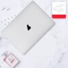 For MacBook Pro 14 A2442 / 2779 / A2992 / A2918 Ultra-thin Breathable Hard Plastic Laptop Case(Transparent)
