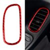 2 in 1 Car Carbon Fiber Driver Side Air Vent Sticker for Chevrolet Corvette C5 1998-2004, Left Drive
