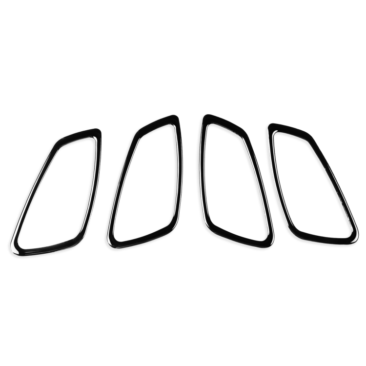 For BMW 3 Series E90 2005-2012 4pcs Car Door Handle Decorative Sticker, Left and Right Drive Universal