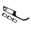 For BMW 3 Series E90/320i/325i 2005-2012 Car Right Drive Window Lifting Panel with Folding Key Decorative Sticker, Diameter: 37.8cm