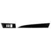 For Mazda 3 Axela 2010-2013 3 in 1 Car Both sides of Instrument Set Decorative Sticker, Left Drive