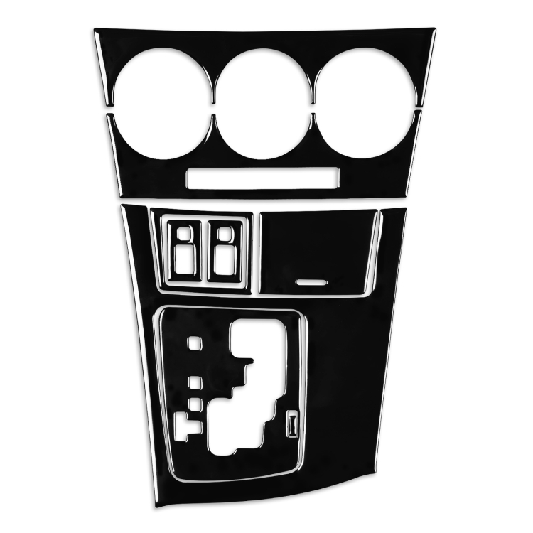 For Mazda 3 Axela 2010-2013 9 in 1 Car AC Gear Panel Set D Decorative Sticker, Left Drive