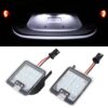 2pcs For Ford Focus 2015- Car License Plate Lamp