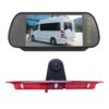 PZ466 Car Waterproof 170 Degree Brake Light View Camera + 7 inch Rearview Monitor for Ford Transit 2014-2015