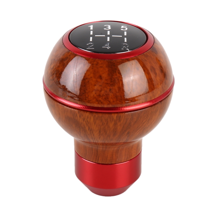 Car Shift Handball Gear Lever Gear 5-stall Wood Texture Shift Knob