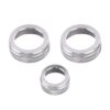 3 PCS Car Metal Air Conditioner Knob Case for Honda CR-V 2017-2021