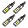 4 PCS T10 DC12V / 4W Car Clearance Light 12LEDs SMD-3030 Lamp Beads