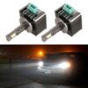 1 Pair D Series D3 Car HID Ballast to LED Headlight DC12V 35W 6000K 7000LM, 7040 Lamp Bead