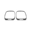 2 PCS / Set Carbon Fiber Car Left and Right Air Outlets Frame Decorative Sticker for Volkswagen Scirocco 2009-2016,Left and Right Drive Universal