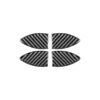 Carbon Fiber Car Inner Door Bowl Decorative Sticker for Toyota Old RAV4 2006-2013,Left and Right Drive Universal