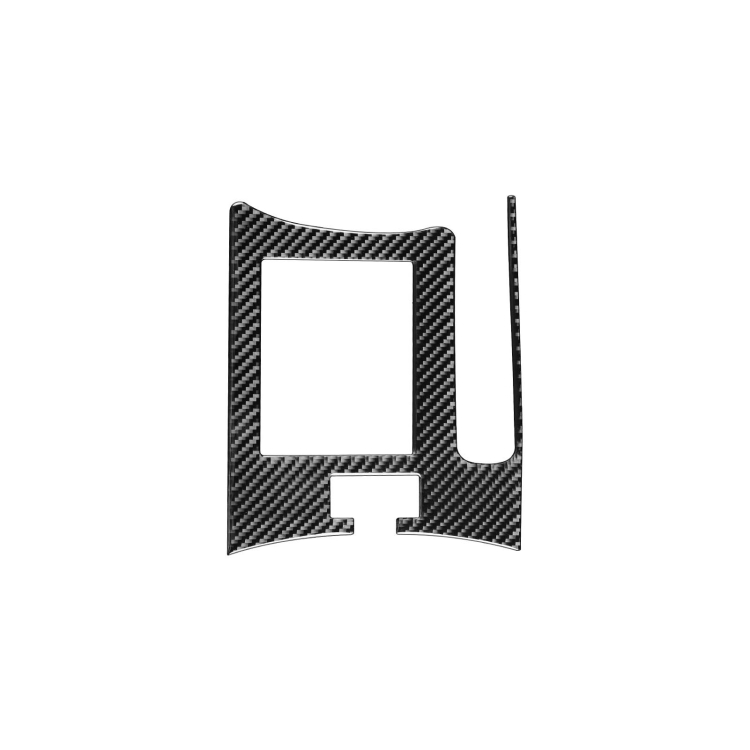 Carbon Fiber Car Handbrake Panel Decorative Sticker for Toyota Old RAV4 2006-2013,Right Drive