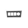 Carbon Fiber Car Cigarette Lighter Panel Decorative Sticker for Toyota Old RAV4 2006-2013,Left and Right Drive Universal
