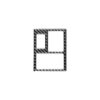 Carbon Fiber Car Rearview Mirror Adjustment Switch Frame Decorative Sticker for Toyota Old RAV4 2006-2013,Right Drive