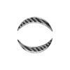 Carbon Fiber Car Steering Wheel Label Decorative Sticker for Toyota Old RAV4 2006-2013,Left and Right Drive Universal