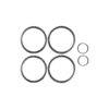 Carbon Fiber Car Door Horn Ring Decorative Sticker for Toyota Old RAV4 2006-2013,Left and Right Drive Universal
