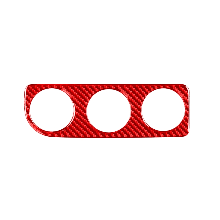 Carbon Fiber Car Air Conditioner Switch Panel B Decorative Sticker for Toyota Corolla 2014-2018,Right Drive