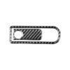 2 PCS / Set Carbon Fiber Car Glove Box Switch Decorative Sticker for Mercedes-Benz B-Class 2019 / GLB 2020,Left and Right Drive Universal